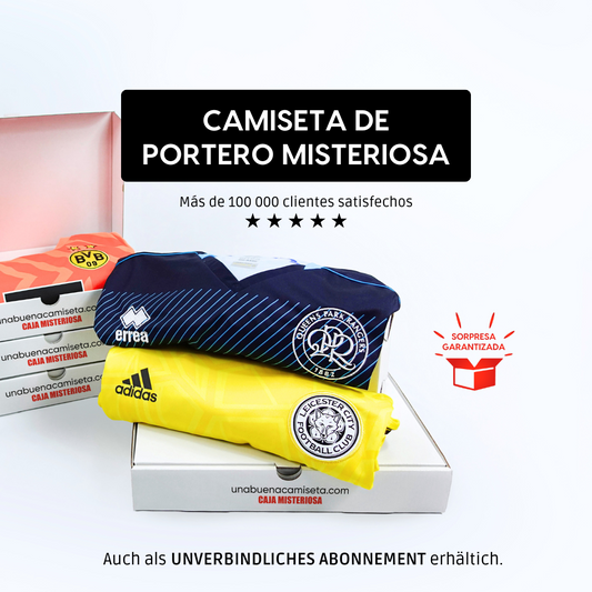 La caja de camiseta de portero misteriosa 🧤
