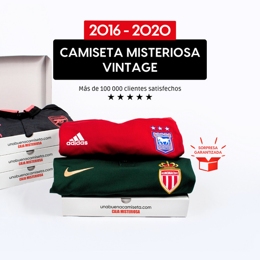 La caja de camiseta misteriosa vintage 2016-2020