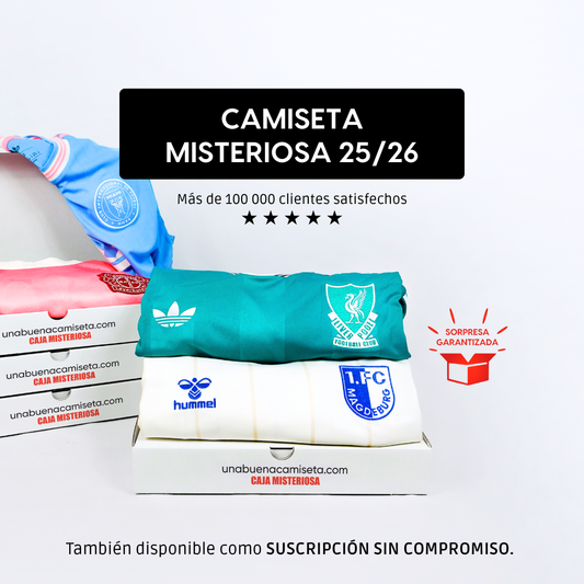 La caja de camiseta misteriosa 2025/26 ⭐️