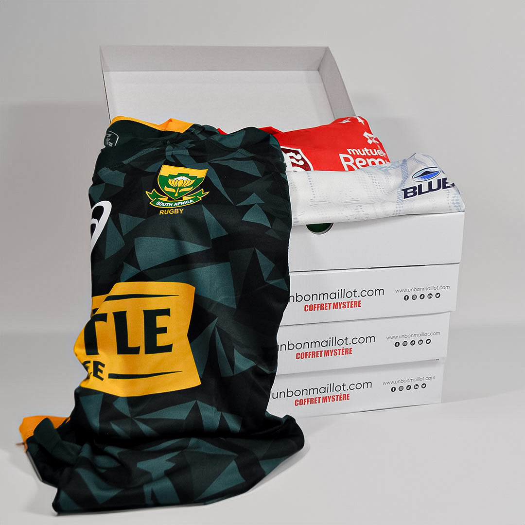 La caja de camiseta de rugby misteriosa - Niño 🏉