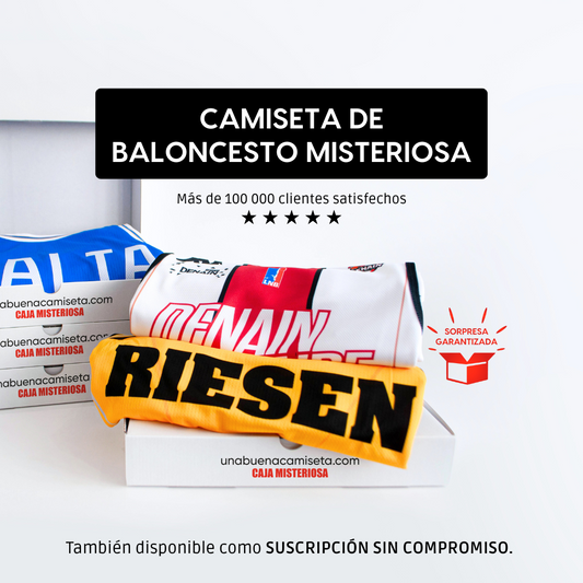 La caja de camiseta de baloncesto misteriosa 🏀