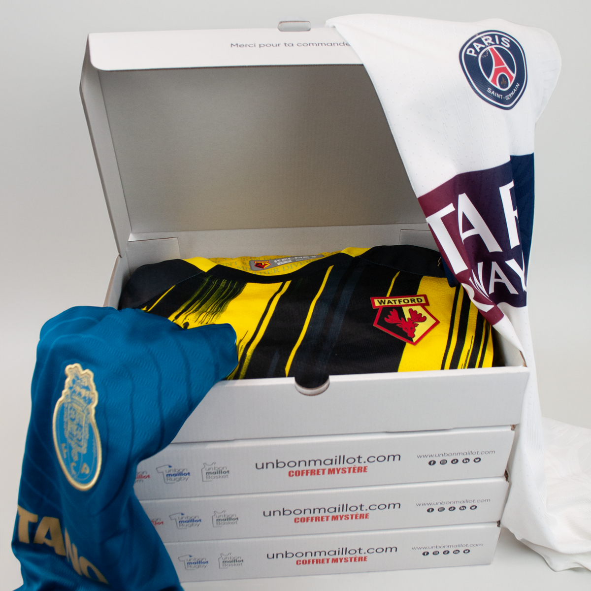 La caja sorpresa de camiseta de fútbol 👕