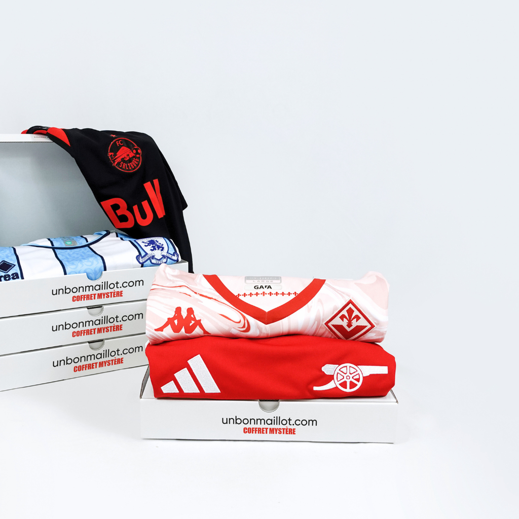 Caja sorpresa de camiseta  - Fútbol Europeo 🇪🇺