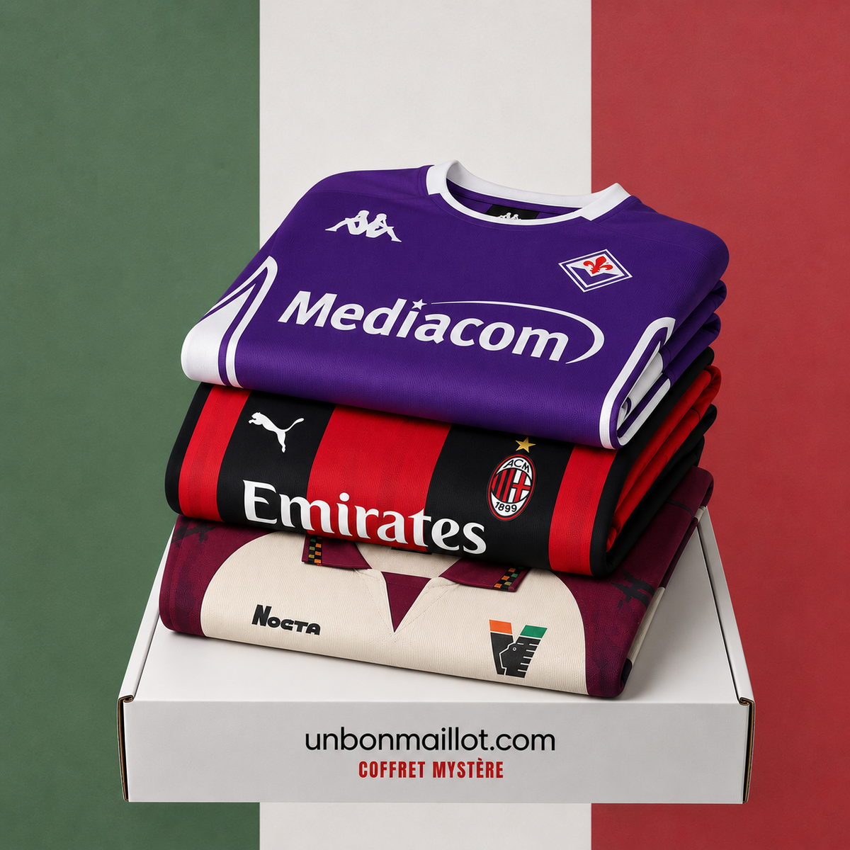 Caja sorpresa - clubes italianos 🇮🇹