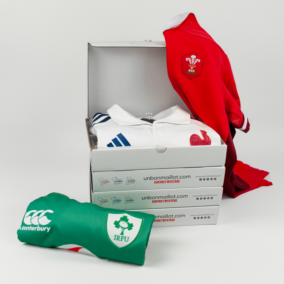 Caja de camiseta de rugby misteriosa – Edición 6 Naciones 🏉