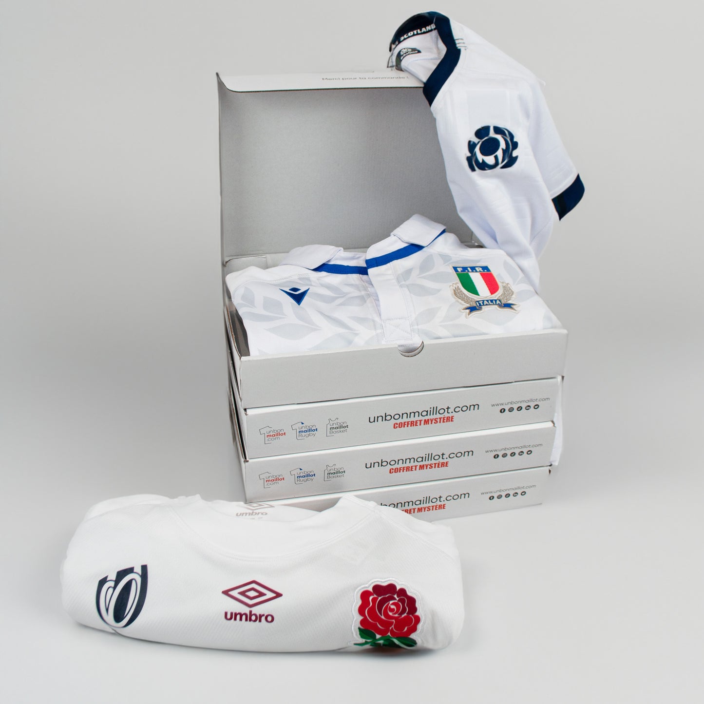 Caja de camiseta de rugby misteriosa – Edición 6 Naciones 🏉