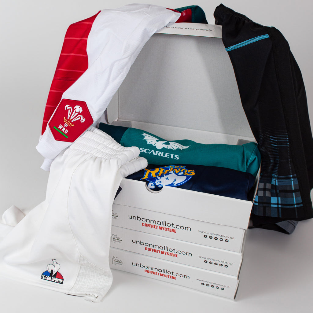 Caja sorpresa de shorts de rugby 🏉
