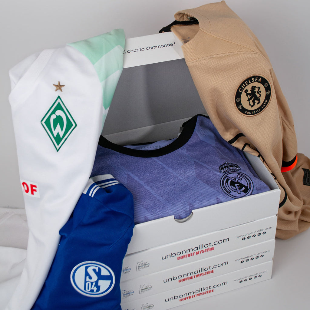 Caja sorpresa de camiseta de fútbol 👕