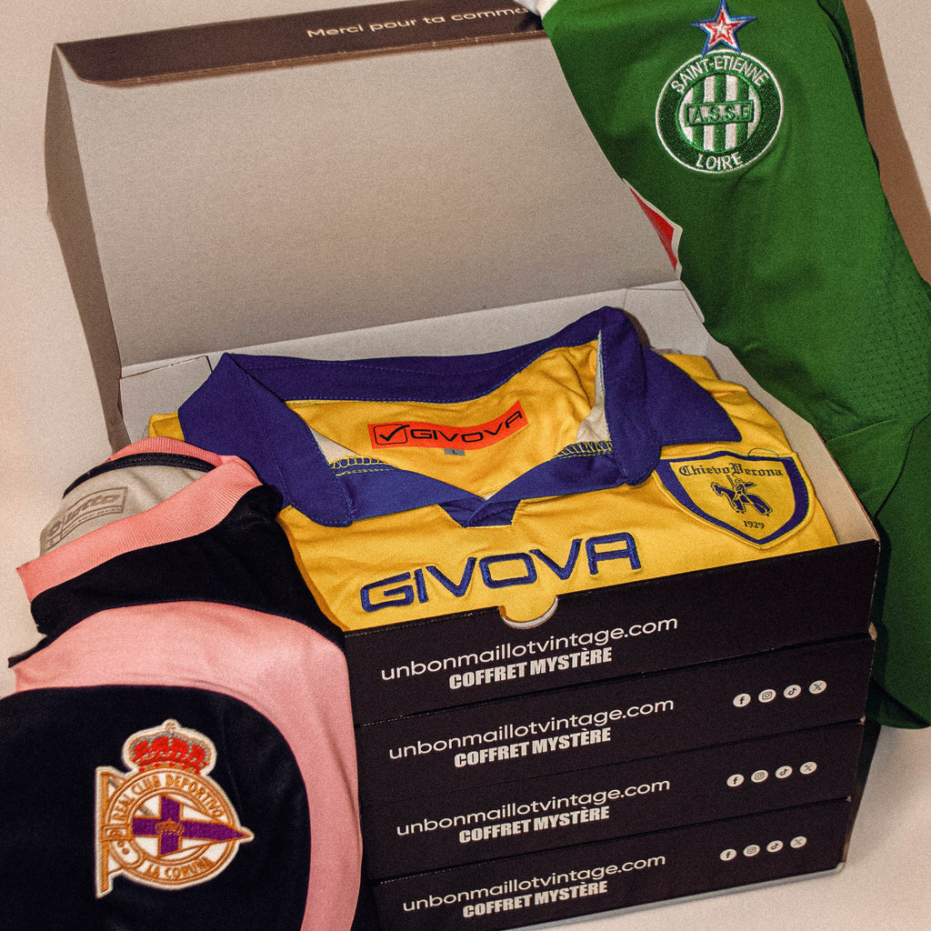 Caja sorpresa de camiseta de fútbol 👕