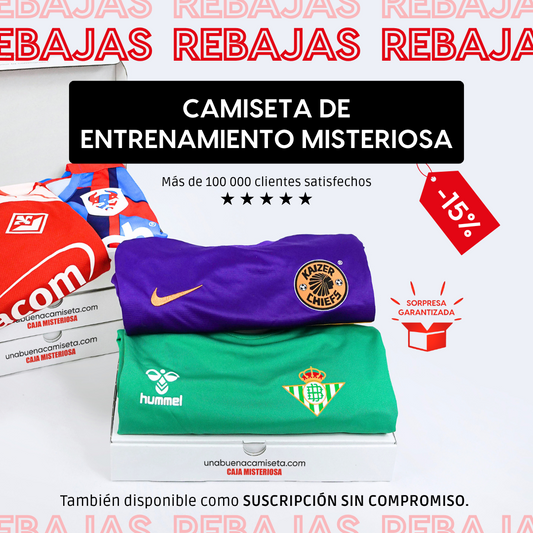 La caja de camiseta de entrenamiento misteriosa 🏃🏻‍♂️