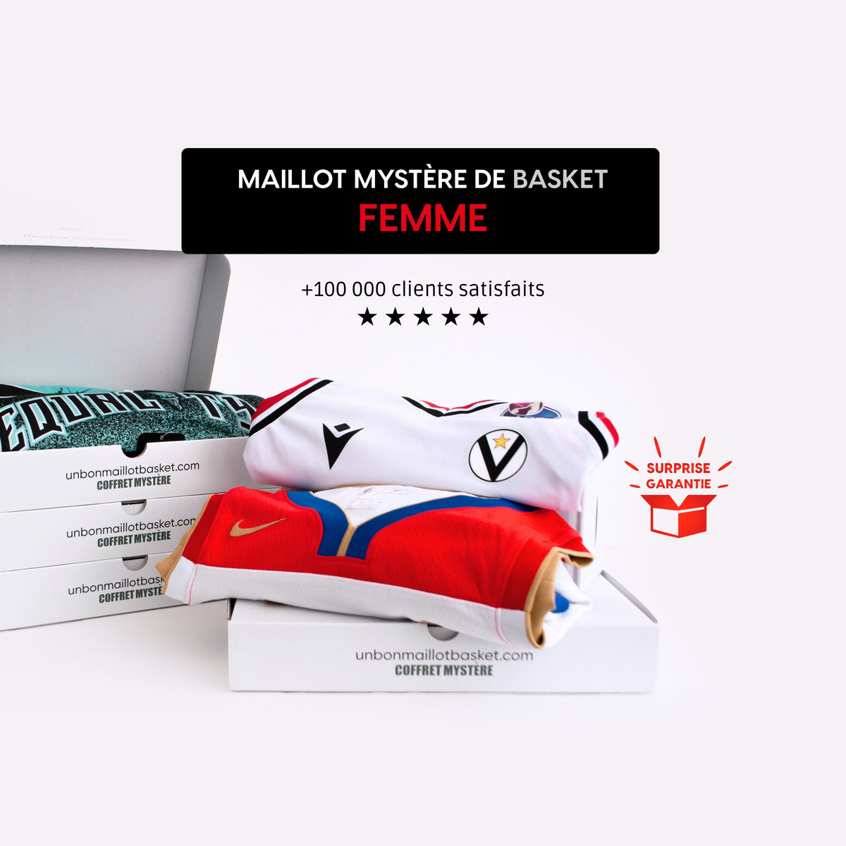 Caja sorpresa de camiseta de baloncesto 🏀