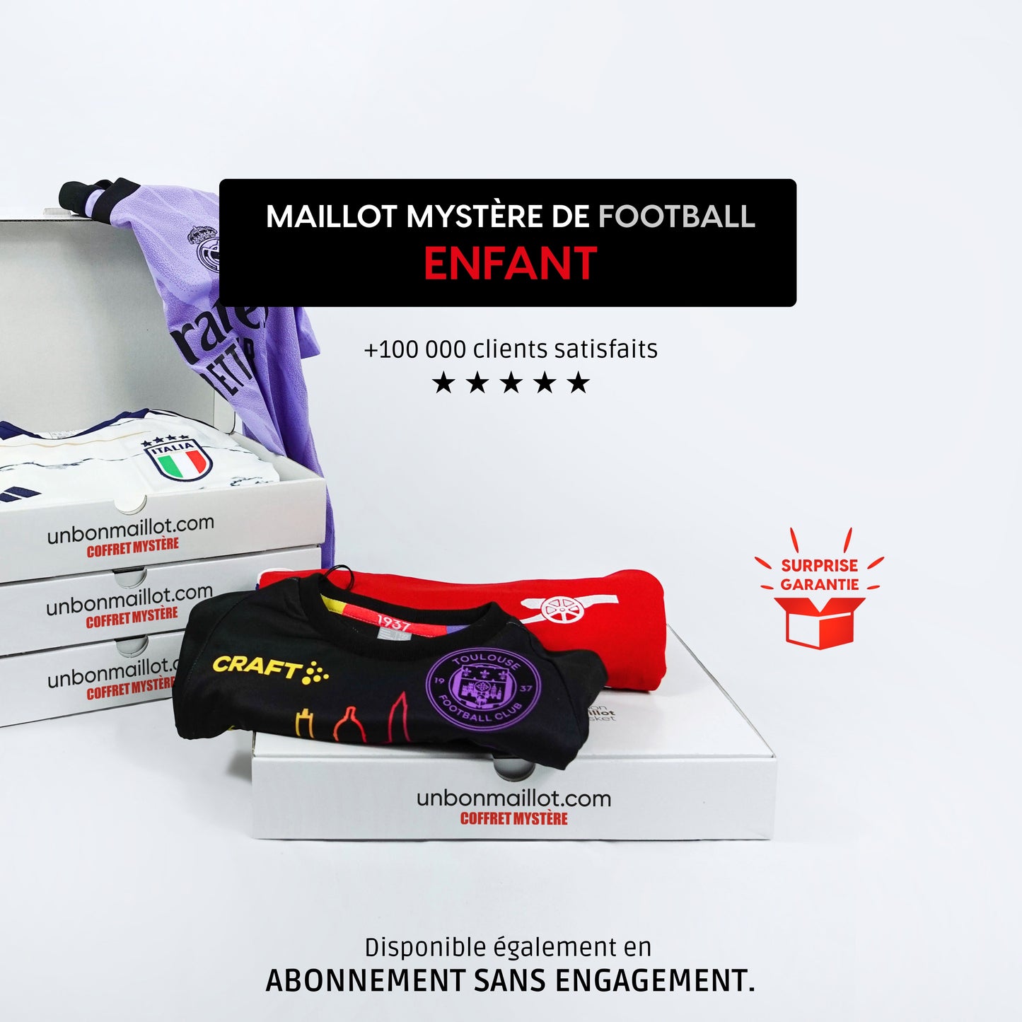 La caja de camiseta misteriosa - Niño 👕