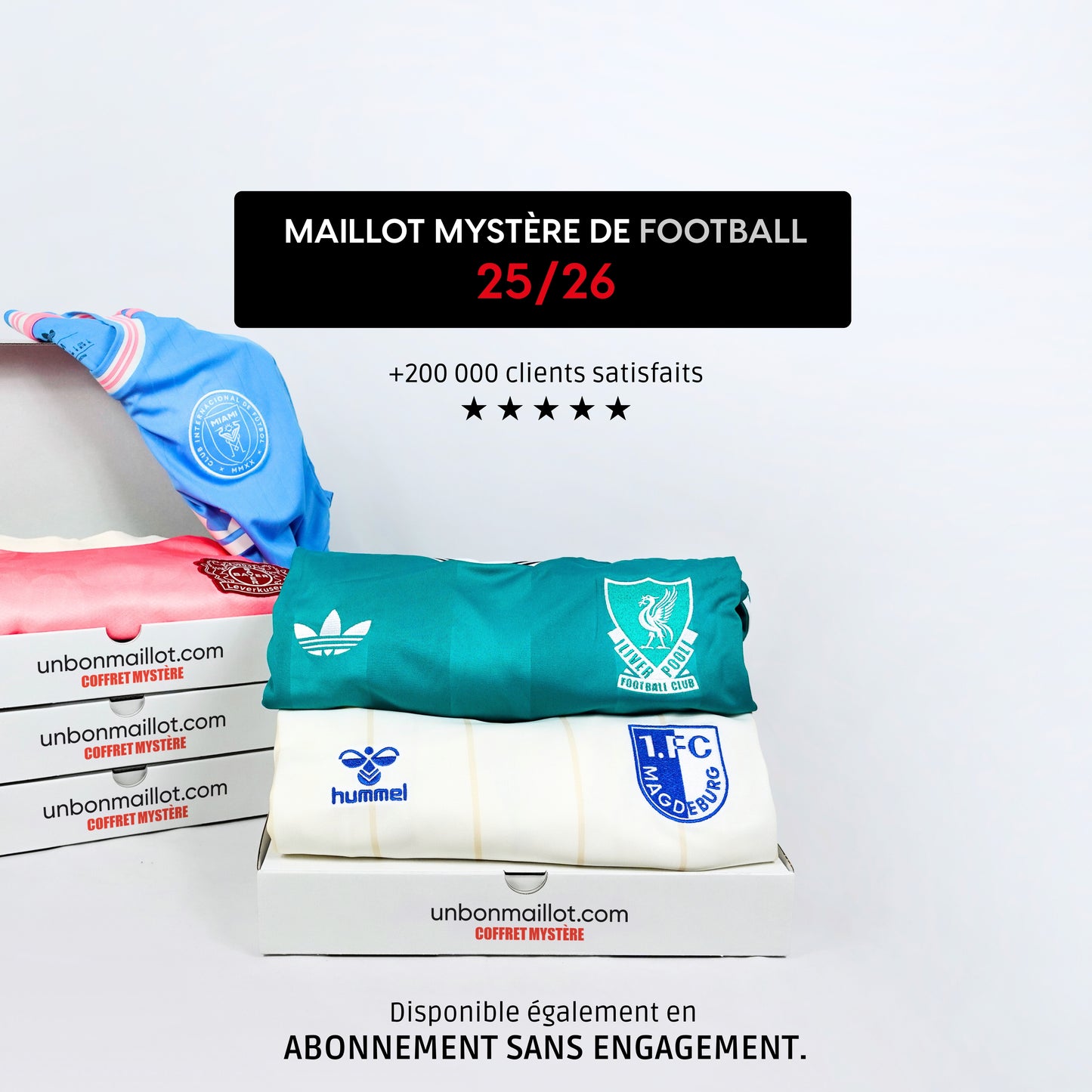 La caja de camiseta misteriosa 2025/26 ⭐️