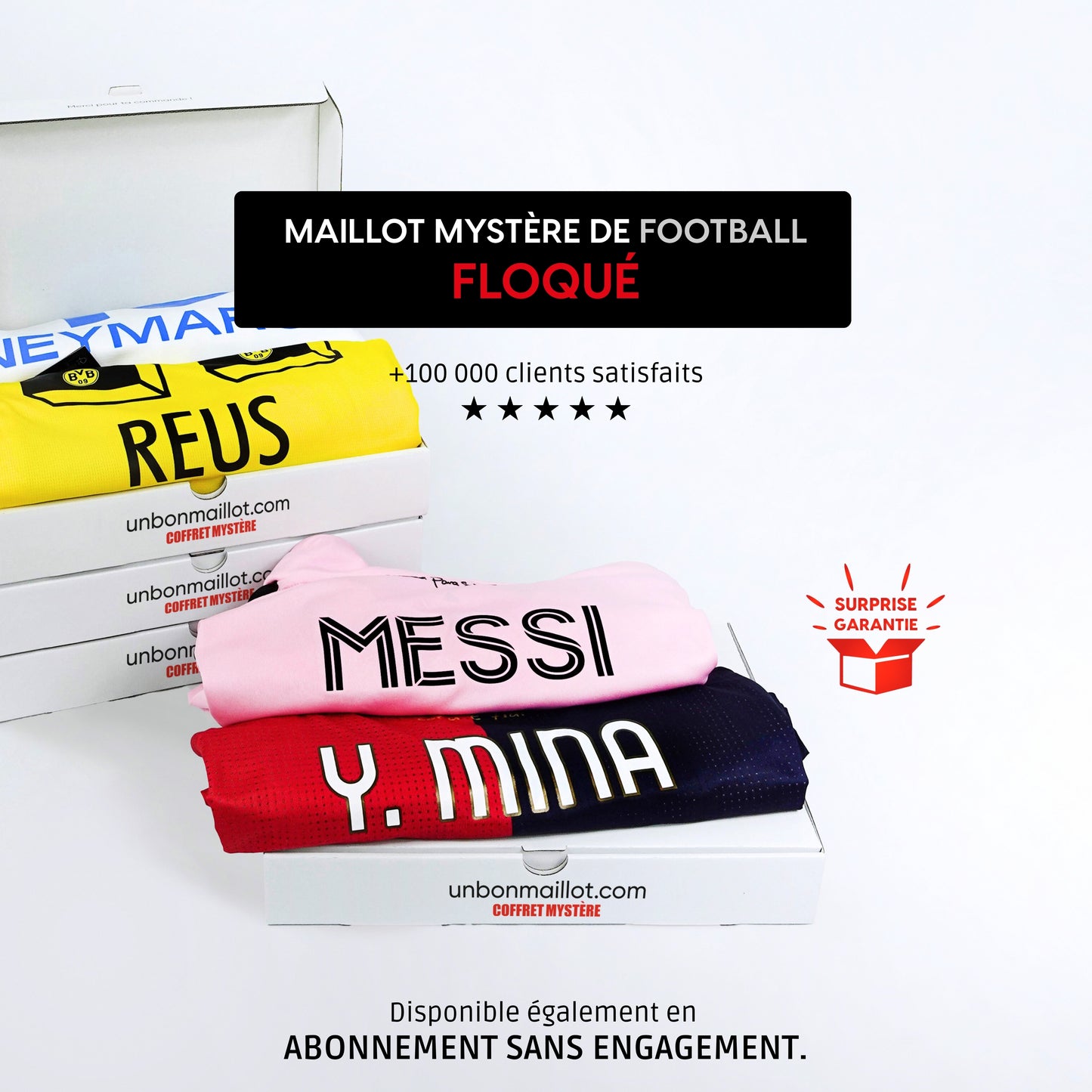 La caja de camiseta con dorsal misterioso 9️⃣