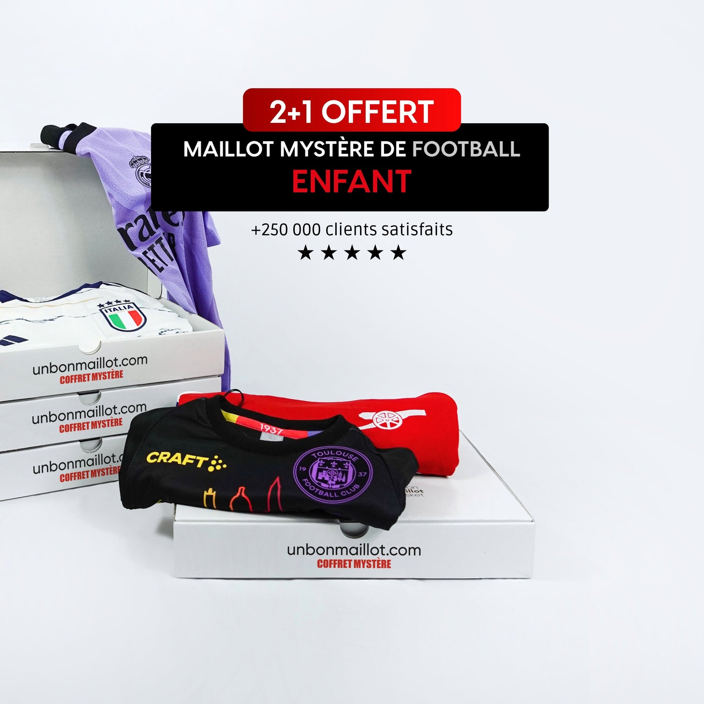 La caja de camiseta misteriosa - Niño 👕