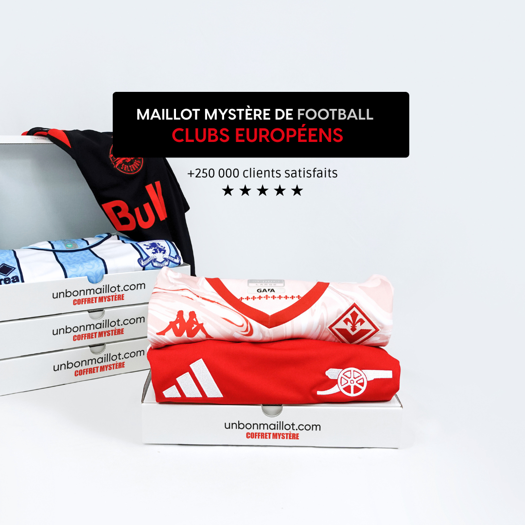 Caja sorpresa de camiseta - Fútbol Europeo 🇪🇺