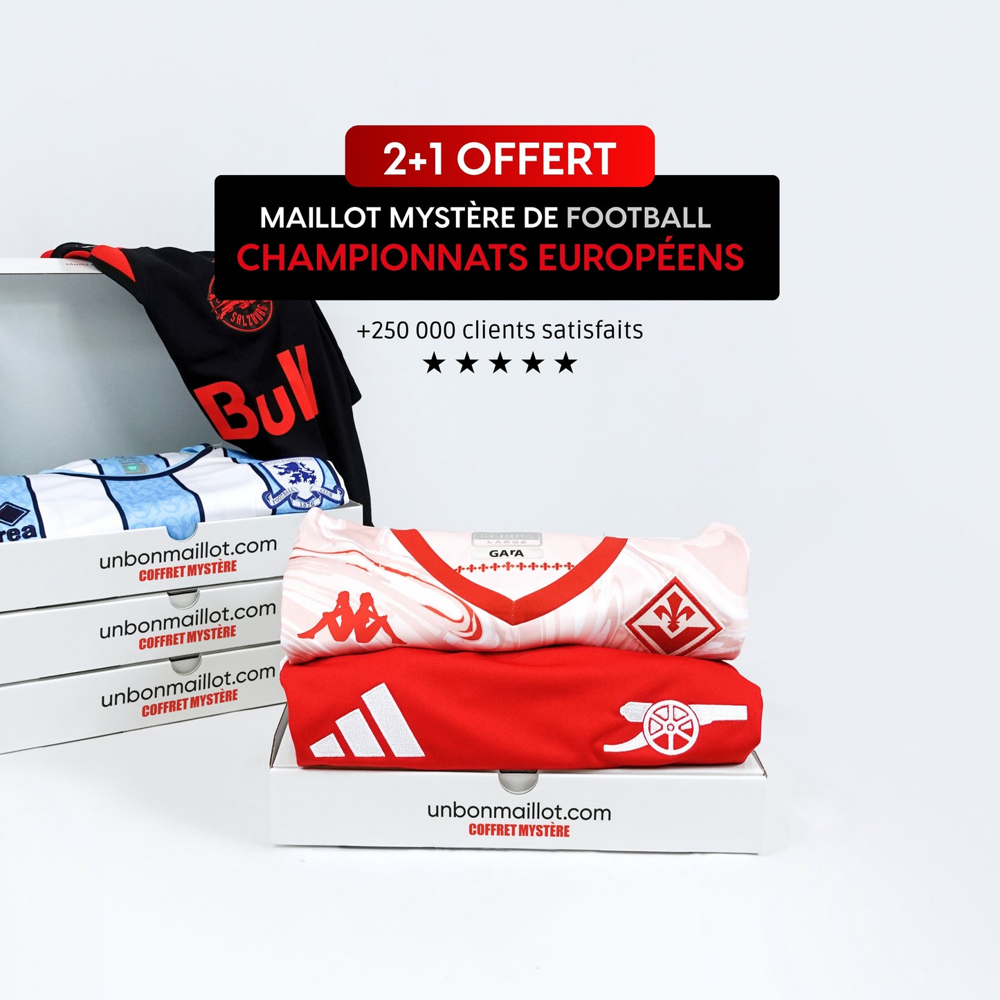 Caja de camiseta misteriosa Europa 🇪🇺