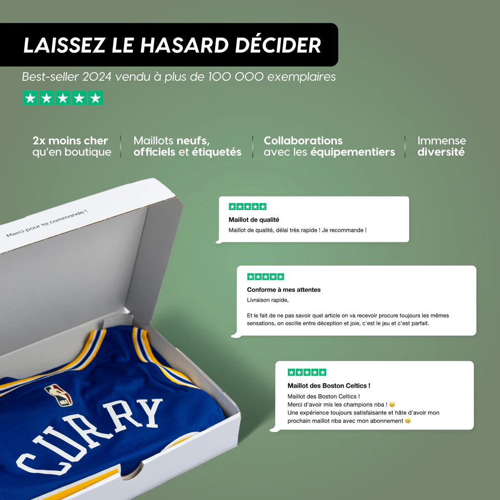 La caja sorpresa de camiseta de NBA 🏀
