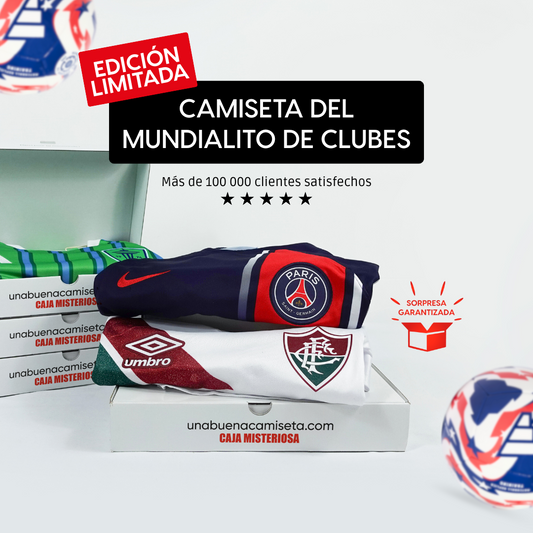 La caja de camiseta misteriosa del Mundialito de Clubes 🌎
