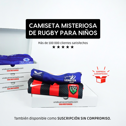 La caja de camiseta de rugby misteriosa - Niño 🏉