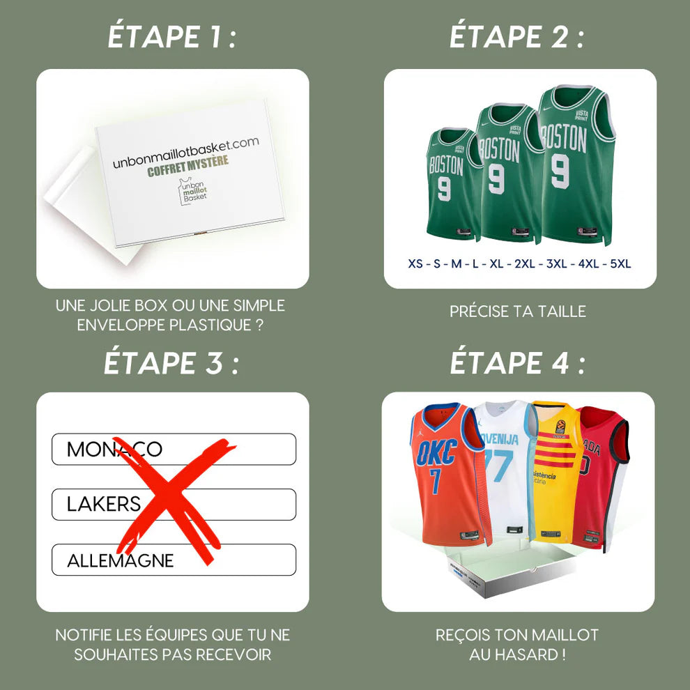 La caja de camiseta de NBA misteriosa 🏀