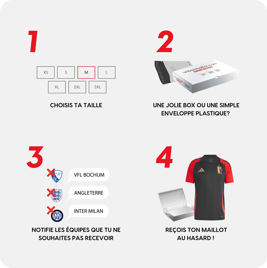 La caja sorpresa de camiseta de entrenamiento de fútbol 🏃🏻‍♂️