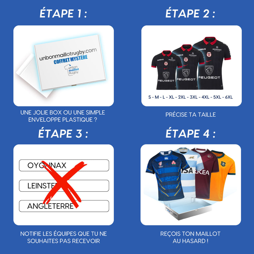 Caja sorpresa de shorts de rugby 🏉